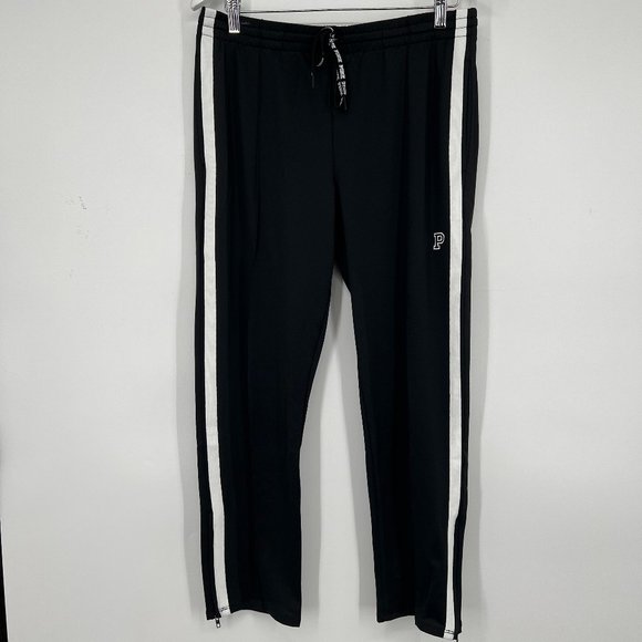 Victoria's Secret PINK Active Womens Colorblock Mid Rise Track Pants Black M NWT - Picture 2 of 11
